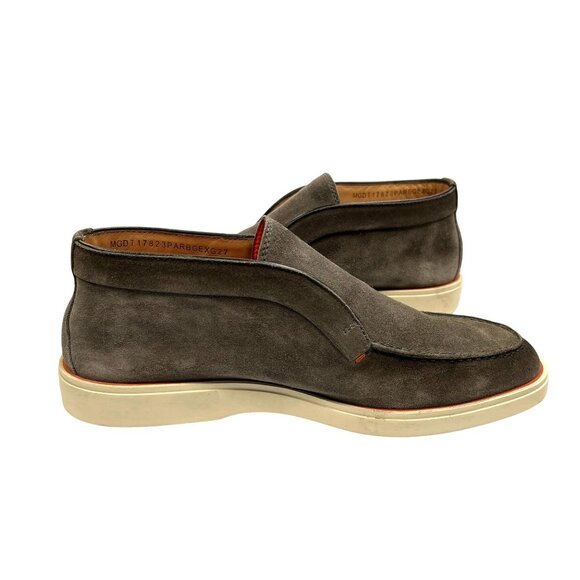 Santoni Andvari Mens Tan Suede Ankle Boot Size 8.5 Made In Italy - Picture 3 of 7